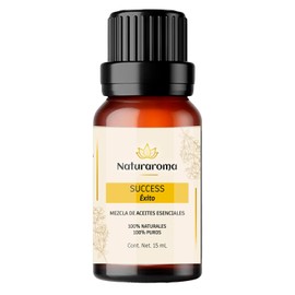 Aceite esencial SUCCESS 15ml - Mezcla Natural Naranja, Bergamota, Hierbabuena 100% Puro para Aromaterapia y Difusor