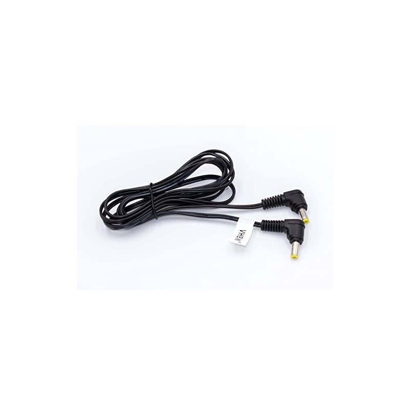 vhbw Replacement Power Cable for Panasonic K2GJ2DC00011, K2GJ2DC00015 Camcorder Camera