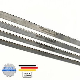 Band saw blades with hardened tooth tips, 1070-2500 mm, width 6 mm, for wood (2130 mm x 6 mm x 0.4 mm Teeth 4 mm)
