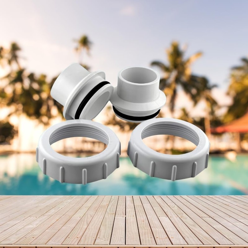 271096 Bulkhead Union Kit Compatible with Pentair Pool Filters -