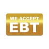RDW Ebt Accepted Here V4 Premium Sticker Decal Mirror Gold