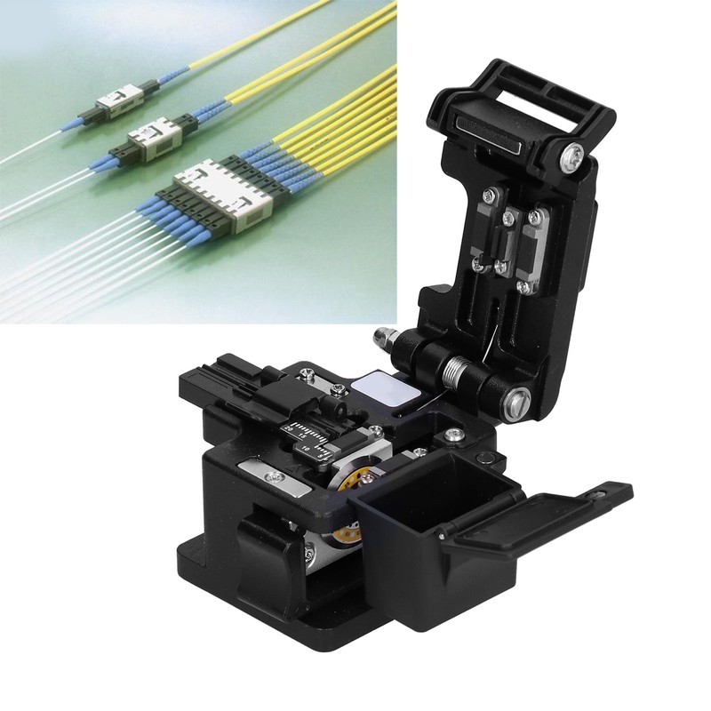 Fiber Cleaver High Accuracy FTTH Cable Cutting Knife Tools Tungsten