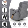RIAUOR - Extensor de mango reclinable, mango extensor de palanca
