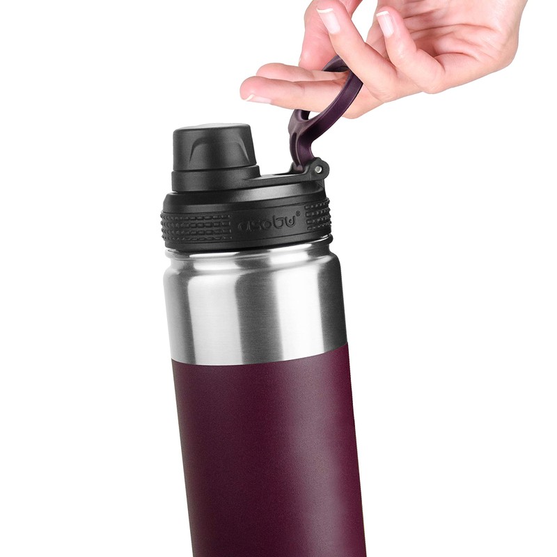 Asobu BPA Free Alpine 18oz Bottle Stainless Steel Water Bottle