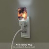Nameapo Sunset Coconut Palm Tree Beach Ocean LED Plug-in Night
