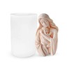 ZAKVOOR 3D Virgin Holding a Child Candle Mold Resin Casting
