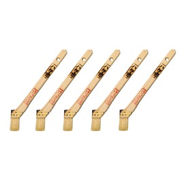 Hake City Brush Premium Goat Hair Goat Tail, Thick Mouth, Urix Brush, 1.1 inches (28 mm), Set of 5