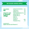 Mott's No Sugar Added Applesauce, 3.2 oz Clear Pouches, 4Count