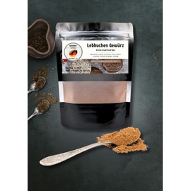 German Gingerbread Spice – 150g (5.3 oz) Lebkuchen Seasoning – Traditional Holiday Baking Blend – Aromatic Gingerbread Spice– Made in Texas - Lebkuchen Gewürz