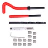 20 Pcs Thread Repair Kit M8x1 Stainless Steel Rethreading Tap