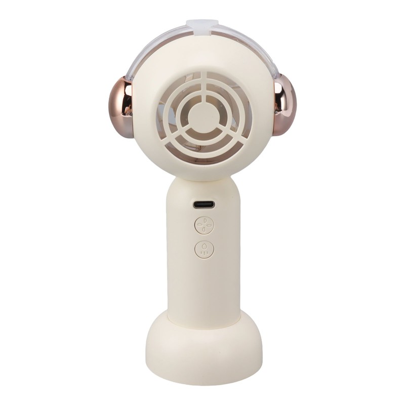 Lovely Handheld Misting Fan with Atomization Function USB Rechargeable Small