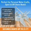 Better Boat Boat Box Anchor for Boats Small Folding Anchor