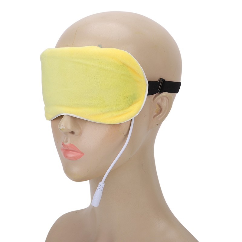 Heating Blindfold USB Hot Compress Adjustable Improve Sleep Nourish Eyes