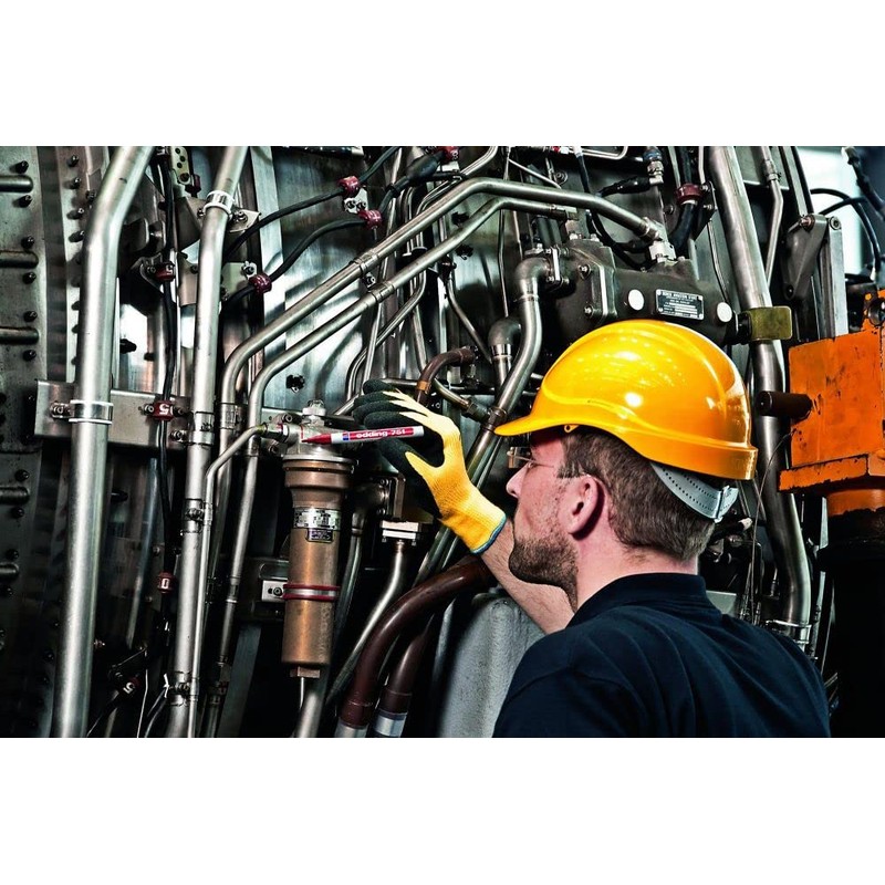 Edding 751 Bullet Tip Paint Marker Fine Yellow (Pack of