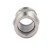 uxcell® M20 Male Thread Stainless Steel Hex Nipple Tube Pipe
