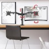 Barkan Dual Monitor Desk Mount for Flat/Curved Screens Sizes 13-32