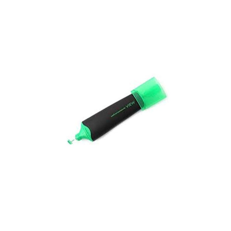 uni-ball PROMARK VIEW HIGHLIGHTER PEN FLUORESCENT GREEN USP-200 Twistable See-Through
