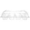 Hedume 12 Pack Cupcake Carrier, 12 Counts Stackable Cupcake Boxes,