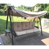 Garden Winds Replacement Canopy Top Cover for The Costco 559273