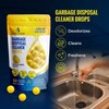Bastion Garbage Disposal Cleaner and Deodorizer Drops- [[50-Count]] Lemon Zest