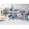 Carson 500507164 Starter Tyrant 230 IR 2Ch RTF Cyan Helicopter