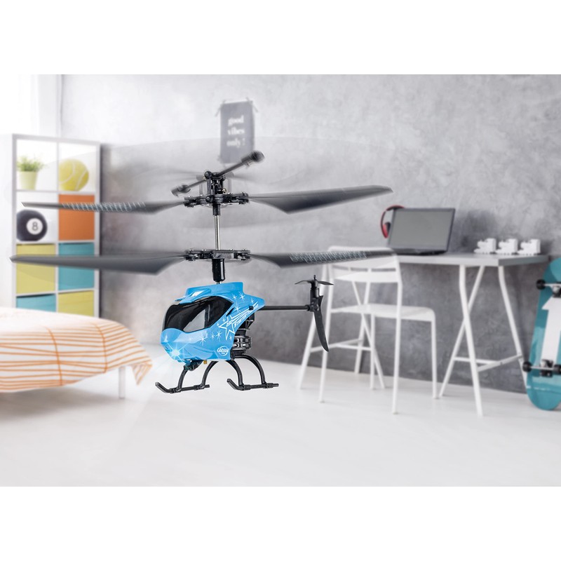 Carson 500507164 Starter Tyrant 230 IR 2Ch RTF Cyan Helicopter