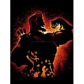 Youtheart Painting with Diamonds Gaston Diamond Art, 5D Full Drill Cross Stitch Embroidery Kits, DIY Wall Décor