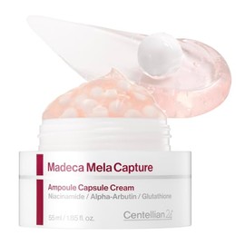 CENTELLIAN 24 Madeca Mela Capture Ampolla Capsule Cream | Hidratante facial iluminadora y antienvejecimiento con péptidos y centella asiática, crema c