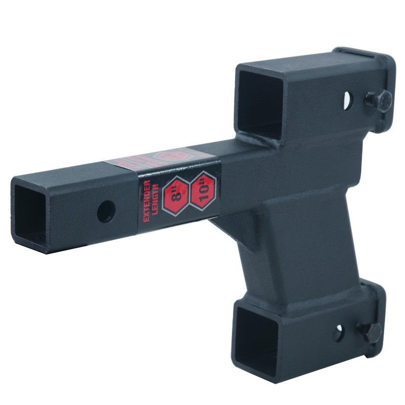 TOPTOW Trailer Hitch Dual Hitch Extender, 2 1/4-inch & 6