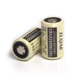 elxjar (2-Pack) 3V 600mAh CR14250SE Lithium Battery Replacement for FDK CR1/2AA CR14250 CR14250SET Siemens MCI2 1755-BAT 1/2 AA Lithium Cell