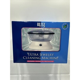 Blitz Ultra Jewelry Cleaning Machine Requires (Batteries Not Included)