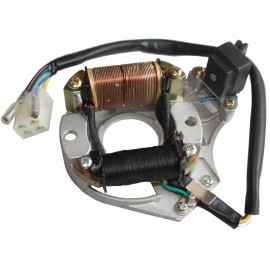 Unbranded Half Wave 2 Coil Magneto Stator 5 Wires 50cc-125cc ATV Go Kart Dirt Bike Engine