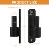 Wall Mount Gate Hinges with 5/8" Hinge Pin, Heavy Duty