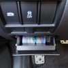 JKCOVER Interior Inner ABS Black Fuse Box Coin Container Storage