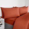 Brentfords Single Duvet Cover Set, Super Soft Microfibre Polyester Plain