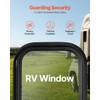 VEVOR Vertical RV Window, 12" W x 22" H Tinted