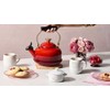 Le Creuset Enamel on Steel Whistling Tea Kettle, 1.7 Qt.,