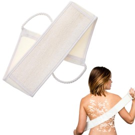 Natural Loofah Sponge Back Scrubber Exfoliating Body Scrubber Shower Loofah Scrubbers Bath Sponge Scrub for Men Women Bath Shower Clean Your Body Deeply Invigorate Your Skin