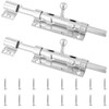 MAHIONG 2 PCS 6 Inch Bolt Lock, Stainless Steel Gate