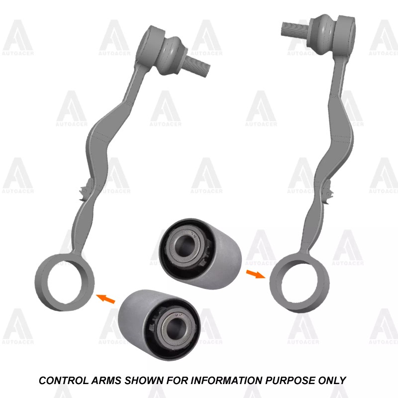 AUTOACER BUSHINGS KIT Front Upper + Lower Control Arm Bushing