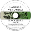 Blackberry Sage Colombian Decaf Coffee (Single Serve K-Cup Pods) (Gourmet,