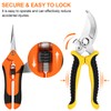 Oligei 2 Pack Stainless Steel Pruning Shears, Garden Shears, Garden