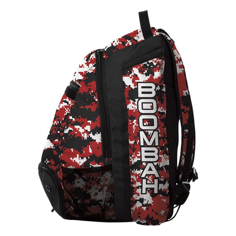 Boombah Prospect Batpack Camo Black/Red