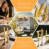 16 Packs Beeswax Taper Candles 9 Inch, All Natural Beeswax