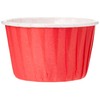 Baked with Love Red Baking Cups, Cupcake Cases, Greaseproof Baking