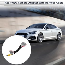 RATCHROLL Front Rear View Camera Adapter Wire Harness Cable for Honda CRV 2017-2021 Stabilise Backup Camera Wiring Harness Plastic,Metal 1 Pcs