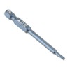 10 Pieces Triangle Screwdriver Bits 1/4 Inch Shank 65 mm