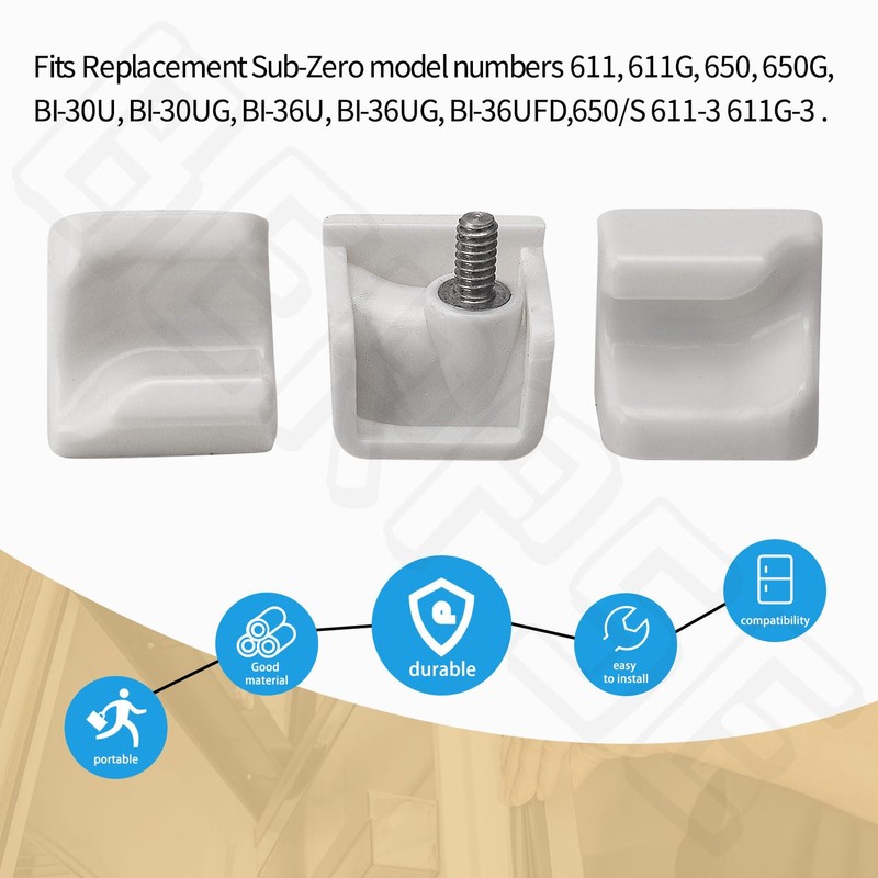 7009399 Freezer Basket Retainer for Replacement Sub Zero Freezer Lower