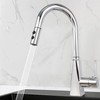 Hibbent Pull Out Sink Sprayer, 2 Function Kitchen Faucet Head,