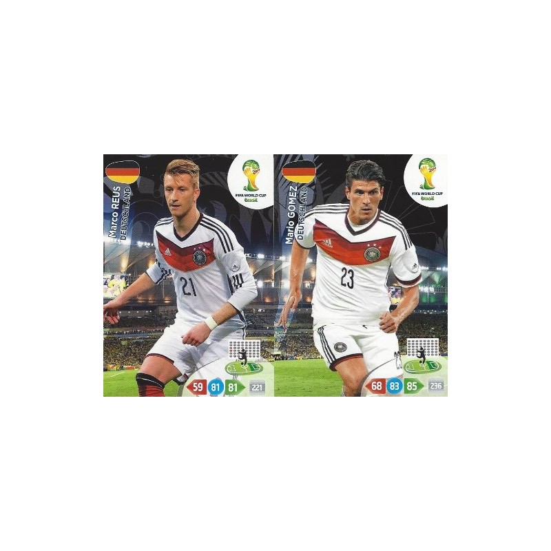 FIFA World Cup 2014 Brazil Adrenalyn XL Germany (Deutschland) Base